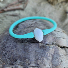 Load image into Gallery viewer, READY TO SHIP Unisex Shell Bracelet - Soft Stretch Rubber FJD$
