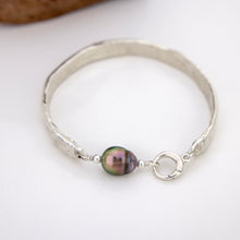 Load image into Gallery viewer, READY TO SHIP Civa Fiji Pearl Organic Cast Bracelet - 925 Sterling Silver FJD$
