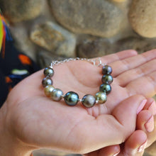 Load image into Gallery viewer, READY TO SHIP Civa Fiji Pearl Bracelet - 925 Sterling Silver FJD$
