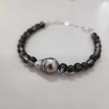 Load image into Gallery viewer, READY TO SHIP Bead Saltwater Pearl Bracelet in 925 Sterling Silver - FJD$
