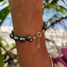 Load image into Gallery viewer, READY TO SHIP Freshwater Pearl Bracelet - 925 Sterling Silver FJD$
