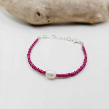 Load image into Gallery viewer, READY TO SHIP Freshwater Pearl &amp; Bead Bracelet - 925 Sterling Silver FJD$
