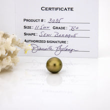 Load image into Gallery viewer, Fiji Loose Saltwater Pearl with Grade Certificate #3235 - FJD$
