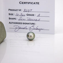 Load image into Gallery viewer, Fiji Loose Saltwater Pearl with Grade Certificate #3237 - FJD$
