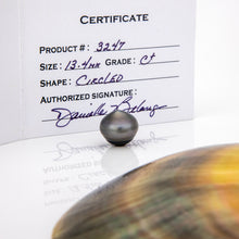 Load image into Gallery viewer, Fiji Loose Saltwater Pearl with Grade Certificate #3247 - FJD$
