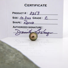 Load image into Gallery viewer, Fiji Loose Saltwater Pearl with Grade Certificate #3253 - FJD$
