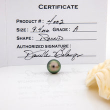 Load image into Gallery viewer, Fiji Loose Saltwater Pearl with Grade Certificate #4002 - FJD$
