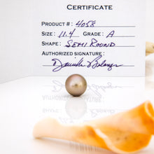 Load image into Gallery viewer, Fiji Loose Saltwater Pearl with Grade Certificate #4058 - FJD$
