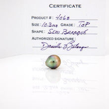 Load image into Gallery viewer, Fiji Loose Saltwater Pearl with Grade Certificate #4060 - FJD$
