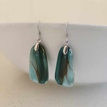 Load image into Gallery viewer, READY TO SHIP Loloma Glass Drop Earrings in 925 Sterling Silver - FJD$
