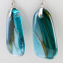 Load image into Gallery viewer, READY TO SHIP Loloma Glass Drop Earrings in 925 Sterling Silver - FJD$
