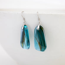 Load image into Gallery viewer, READY TO SHIP Loloma Glass Drop Earrings in 925 Sterling Silver - FJD$
