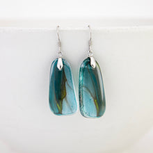 Load image into Gallery viewer, READY TO SHIP Loloma Glass Drop Earrings in 925 Sterling Silver - FJD$
