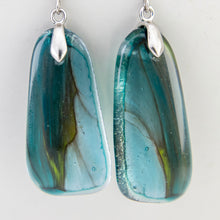 Load image into Gallery viewer, READY TO SHIP Loloma Glass Drop Earrings in 925 Sterling Silver - FJD$
