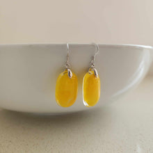 Load image into Gallery viewer, READY TO SHIP Loloma Glass Drop Earrings in 925 Sterling Silver - FJD$
