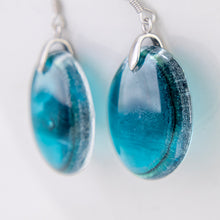 Load image into Gallery viewer, READY TO SHIP Loloma Glass Drop Earrings in 925 Sterling Silver - FJD$
