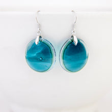 Load image into Gallery viewer, READY TO SHIP Loloma Glass Drop Earrings in 925 Sterling Silver - FJD$
