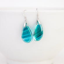 Load image into Gallery viewer, READY TO SHIP Loloma Glass Drop Earrings in 925 Sterling Silver - FJD$
