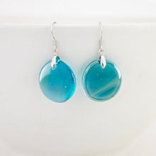 Load image into Gallery viewer, READY TO SHIP Loloma Glass Drop Earrings in 925 Sterling Silver - FJD$
