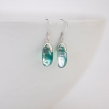 Load image into Gallery viewer, READY TO SHIP Loloma Glass Drop Earrings in 925 Sterling Silver - FJD$
