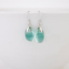 Load image into Gallery viewer, READY TO SHIP Loloma Glass Drop Earrings in 925 Sterling Silver - FJD$
