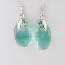 Load image into Gallery viewer, READY TO SHIP Loloma Glass Drop Earrings in 925 Sterling Silver - FJD$
