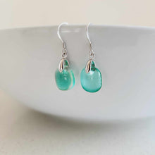 Load image into Gallery viewer, READY TO SHIP Loloma Glass Drop Earrings in 925 Sterling Silver - FJD$
