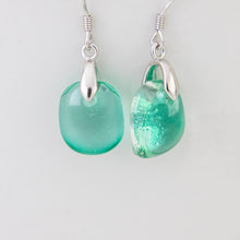 Load image into Gallery viewer, READY TO SHIP Loloma Glass Drop Earrings in 925 Sterling Silver - FJD$
