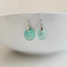 Load image into Gallery viewer, READY TO SHIP Loloma Glass Drop Earrings in 925 Sterling Silver - FJD$
