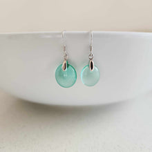 Load image into Gallery viewer, READY TO SHIP Loloma Glass Drop Earrings in 925 Sterling Silver - FJD$
