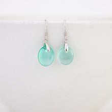 Load image into Gallery viewer, READY TO SHIP Loloma Glass Drop Earrings in 925 Sterling Silver - FJD$
