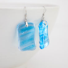 Load image into Gallery viewer, READY TO SHIP Loloma Glass Drop Earrings in 925 Sterling Silver - FJD$
