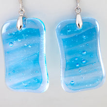 Load image into Gallery viewer, READY TO SHIP Loloma Glass Drop Earrings in 925 Sterling Silver - FJD$
