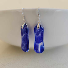 Load image into Gallery viewer, READY TO SHIP Loloma Glass Drop Earrings in 925 Sterling Silver - FJD$
