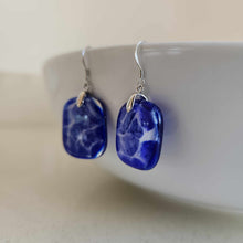 Load image into Gallery viewer, READY TO SHIP Loloma Glass Drop Earrings in 925 Sterling Silver - FJD$
