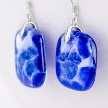 Load image into Gallery viewer, READY TO SHIP Loloma Glass Drop Earrings in 925 Sterling Silver - FJD$
