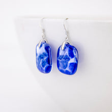 Load image into Gallery viewer, READY TO SHIP Loloma Glass Drop Earrings in 925 Sterling Silver - FJD$
