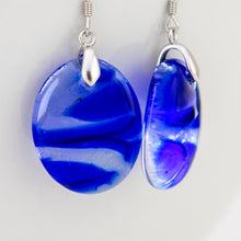 Load image into Gallery viewer, READY TO SHIP Loloma Glass Drop Earrings in 925 Sterling Silver - FJD$
