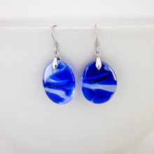 Load image into Gallery viewer, READY TO SHIP Loloma Glass Drop Earrings in 925 Sterling Silver - FJD$
