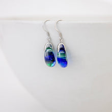 Load image into Gallery viewer, READY TO SHIP Loloma Glass Drop Earrings in 925 Sterling Silver - FJD$
