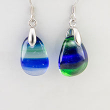 Load image into Gallery viewer, READY TO SHIP Loloma Glass Drop Earrings in 925 Sterling Silver - FJD$
