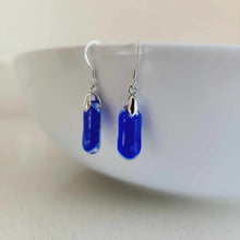 Load image into Gallery viewer, READY TO SHIP Loloma Glass Drop Earrings in 925 Sterling Silver - FJD$
