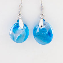 Load image into Gallery viewer, READY TO SHIP Loloma Glass Drop Earrings in 925 Sterling Silver - FJD$
