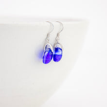 Load image into Gallery viewer, READY TO SHIP Loloma Glass Drop Earrings in 925 Sterling Silver - FJD$
