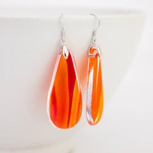 Load image into Gallery viewer, READY TO SHIP Loloma Glass Drop Earrings in 925 Sterling Silver - FJD$
