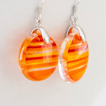 Load image into Gallery viewer, READY TO SHIP Loloma Glass Drop Earrings in 925 Sterling Silver - FJD$
