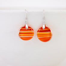 Load image into Gallery viewer, READY TO SHIP Loloma Glass Drop Earrings in 925 Sterling Silver - FJD$
