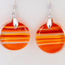 Load image into Gallery viewer, READY TO SHIP Loloma Glass Drop Earrings in 925 Sterling Silver - FJD$
