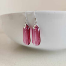 Load image into Gallery viewer, READY TO SHIP Loloma Glass Drop Earrings in 925 Sterling Silver - FJD$
