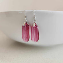 Load image into Gallery viewer, READY TO SHIP Loloma Glass Drop Earrings in 925 Sterling Silver - FJD$
